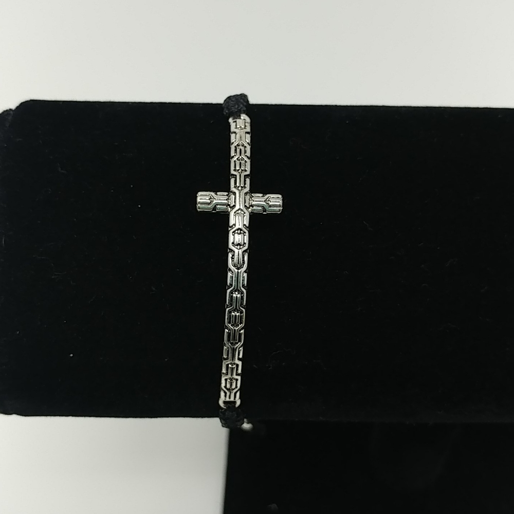 NWT Black Adjustabl Drawstring Cross Brace…